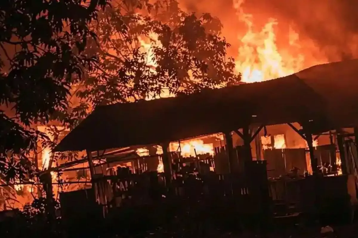 Kronologi Warga Bakar Fasilitas Ponpes Nurul Jadid di Mesuji Lampung