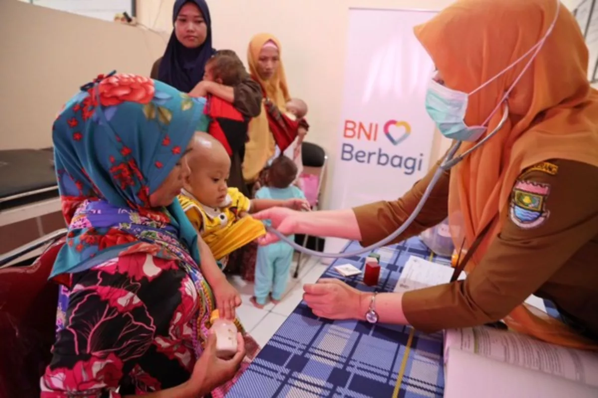 BNI Dorong Pencegahan Stunting Nasional Lewat Program BNI Berbagi