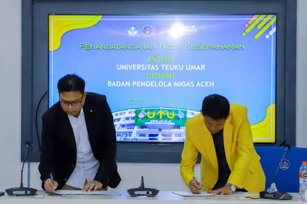 Perkuat SDM Migas, UTU Gandeng Universiti Teknologi Petronas