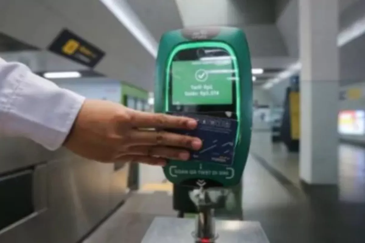 Bank Mandiri Rilis Fitur Pembayaran Contactless Kartu Kredit di MRT Jakarta