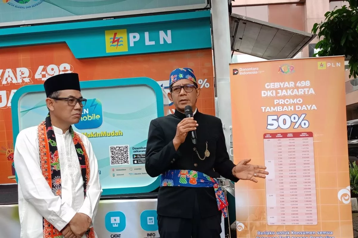 Sambut HUT Jakarta PLN Beri Diskon 50 Persen Tambah Daya