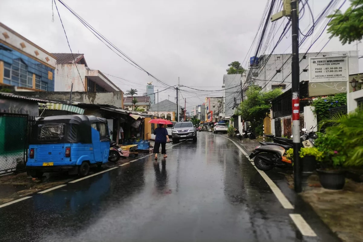 Hujan Ringan Diprakirakan Terjadi di Sebagian Jakarta Selasa Ini