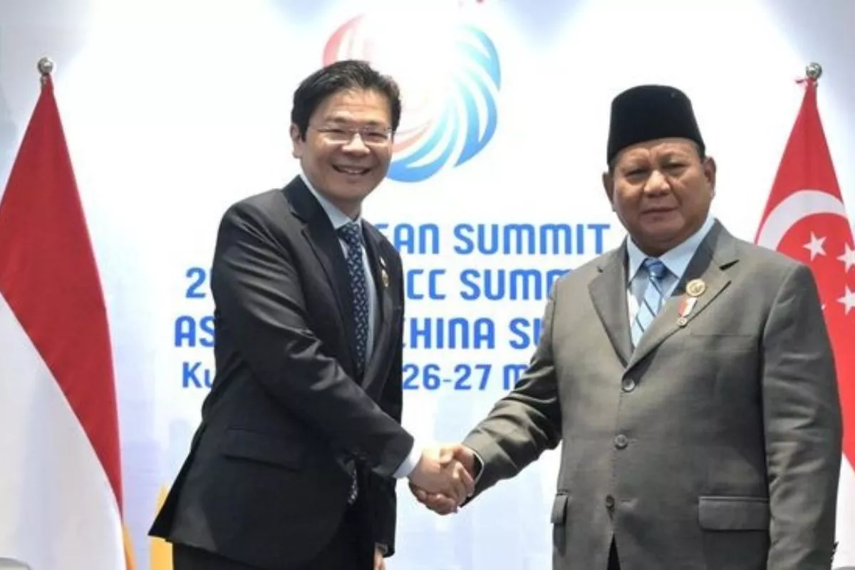 PM Singapura Bakal Adakan Pertemuan Tahunan dengan Prabowo Besok