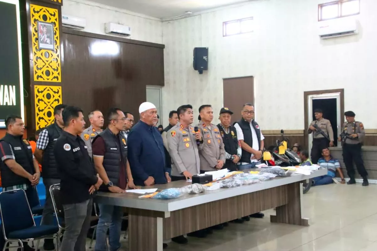 Polres Belawan Gulung 320 Kasus Kriminal dan Narkoba dalam 4 Bulan