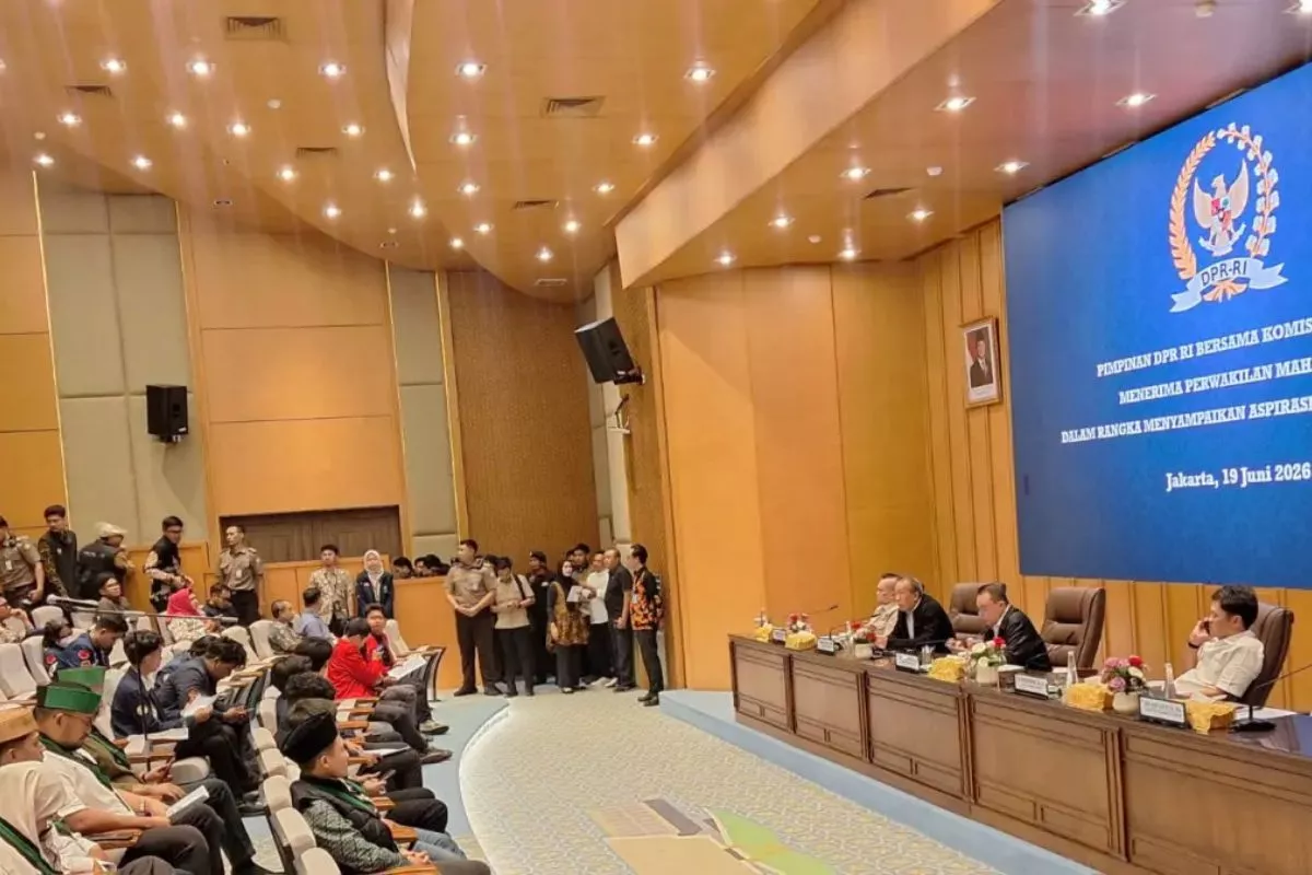 Pimpinan DPR RI Terima Audiensi Perwakilan Mahasiswa dari Berbagai Kampus