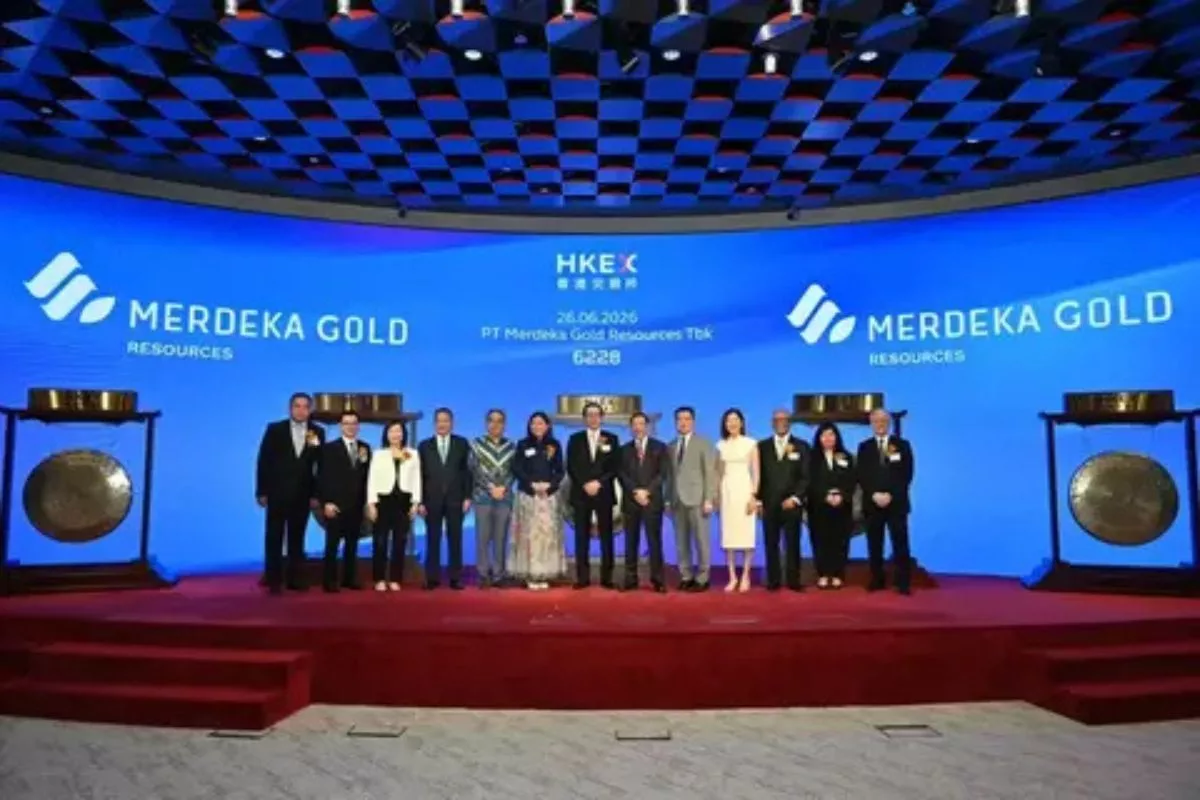 EMAS Resmi Dual Listing di Bursa Hong Kong, Cetak Sejarah