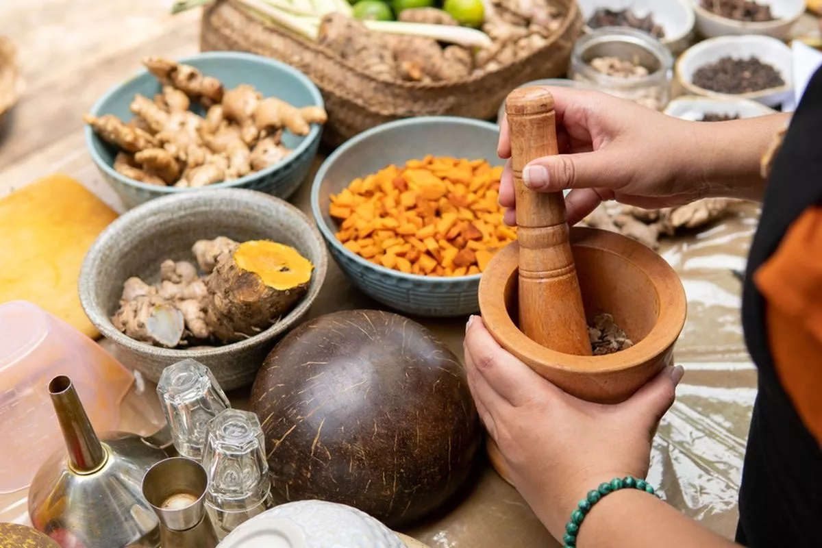 Unik Konsep Jamu Gendong Jadi Cara Baru Sajikan Minuman Pernikahan