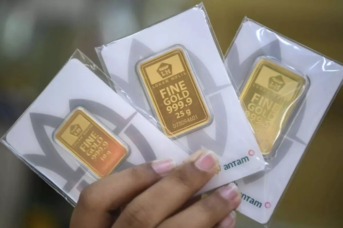 Harga Emas Antam Hari Ini 10 Juni 2026 Turun ke Rp 2,713 Juta per Gram