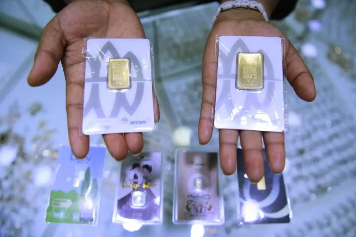 Emas Antam Turun Rp12.000, Kini Dijual Rp2.788.000 per Gram Jumat