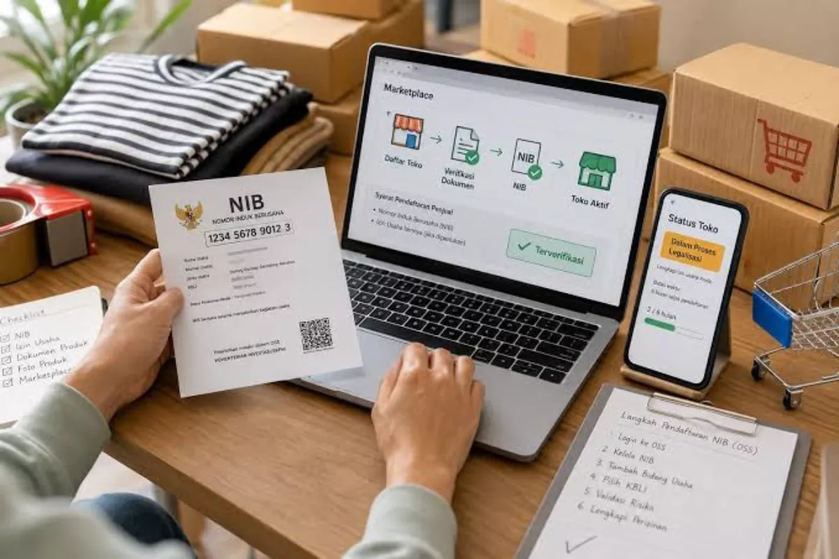 Wajib NIB, Seller Marketplace Diberi Waktu Transisi Hingga 18 Bulan