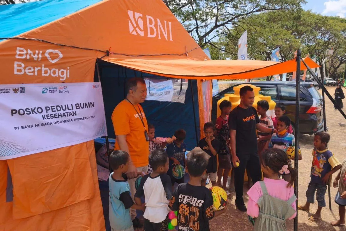 BNI Buka Layanan Kesehatan dan Pemulihan Trauma untuk Warga NTT
