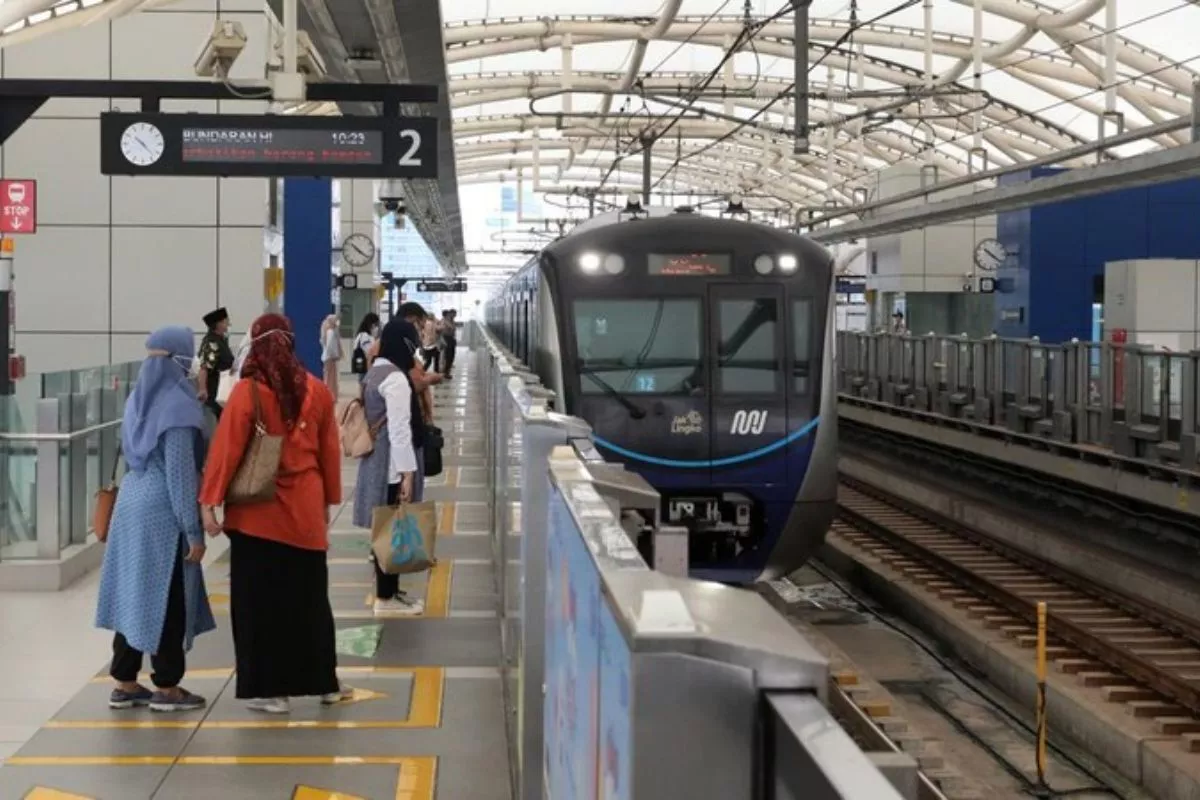 Sambut HUT ke-499 Jakarta, MRT Jakarta Berlakukan Tarif Spesial Rp1