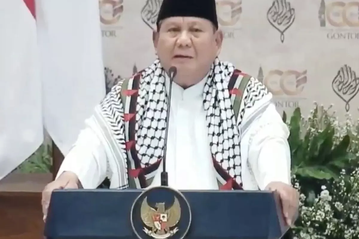 Prabowo: Indonesia Harus Kuat Agar Mampu Bantu Palestina