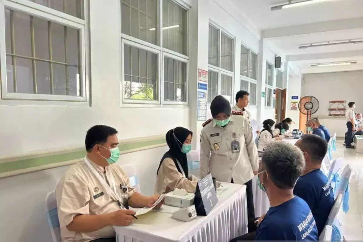 Kemenimipas dan Kemenkes Gelar Cek Kesehatan Gratis di Cipinang