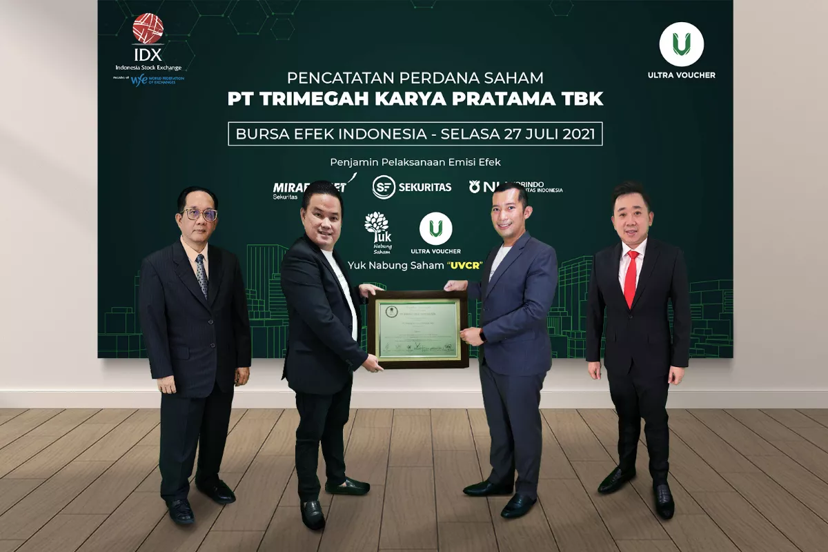 Ultra Voucher Siapkan Private Placement Sebanyak 200 Juta Saham