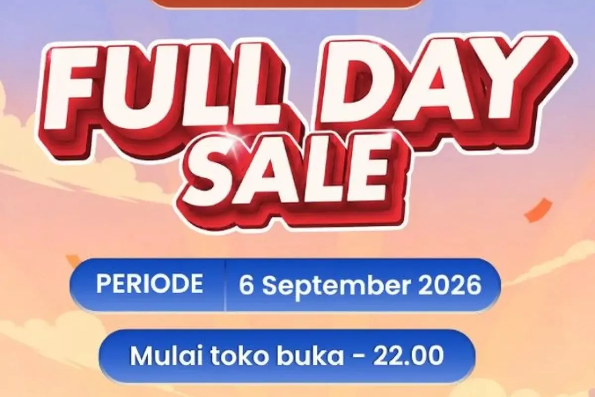 Diskon Perabot Kebersihan Melimpah di Pesta Transmart Full Day Sale