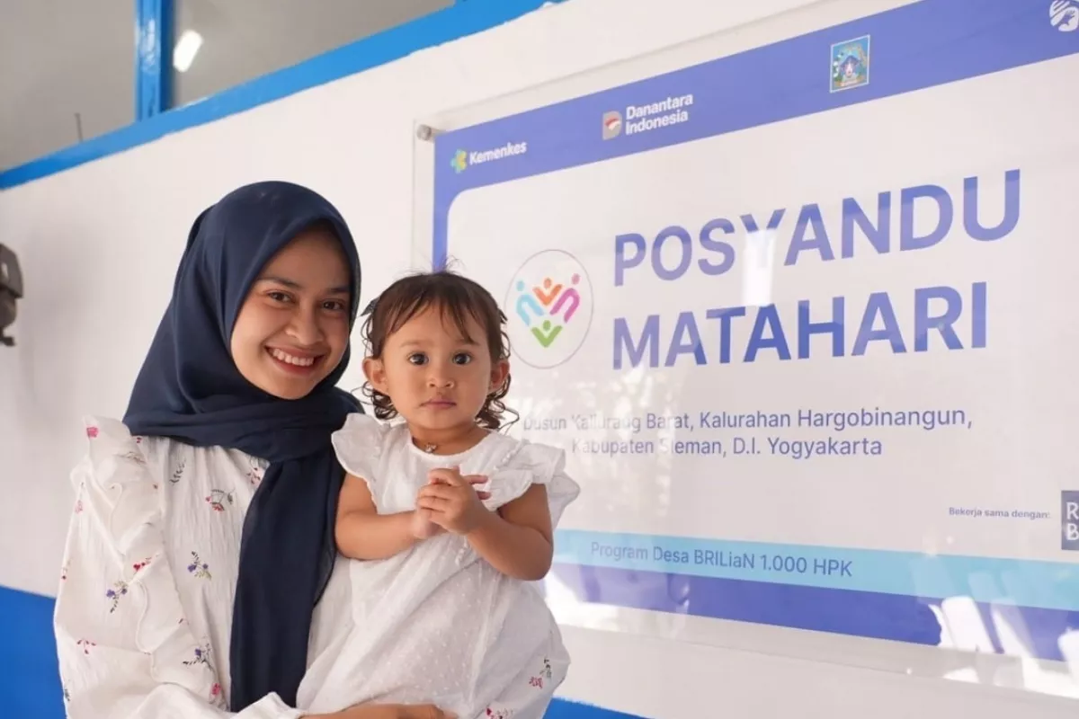 Program Desa Brilian: BRI Peduli Dirikan Posyandu Matahari Sleman