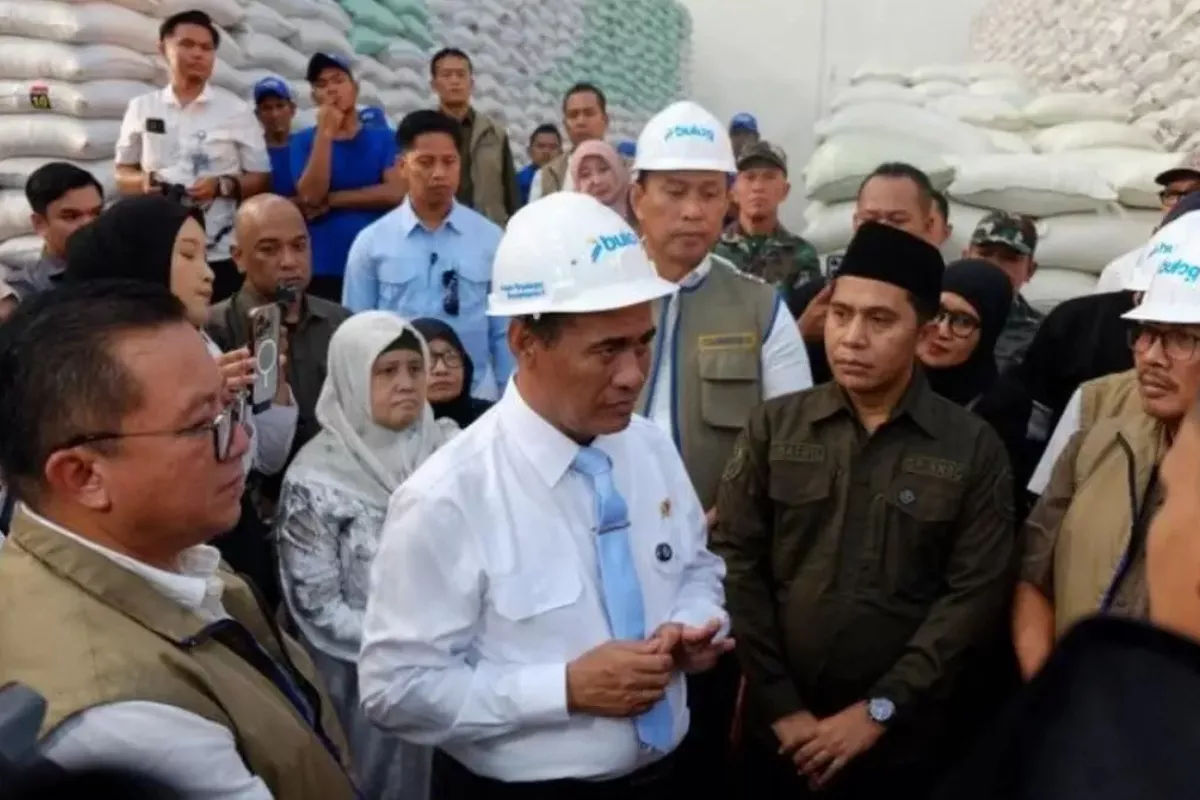 Mentan Amran: Stok Beras 5,3 Juta Ton Jadi yang Tertinggi Sejarah RI