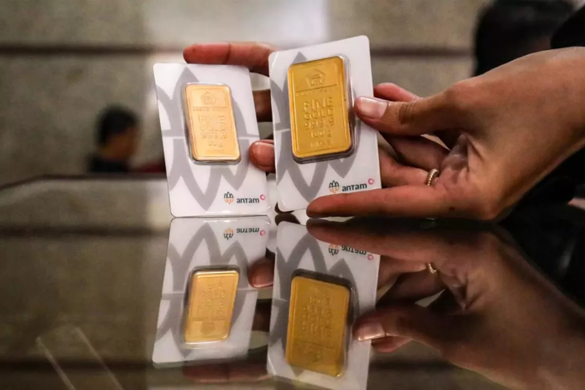 Harga Emas Antam Melonjak Tajam Menjadi Rp2,15 Juta per Gram