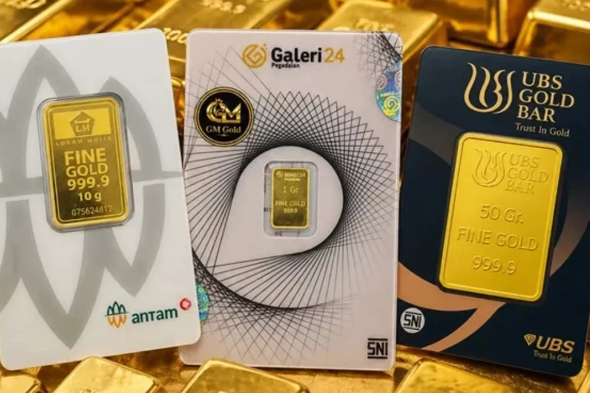 Rincian Harga Emas Antam dan UBS di Pegadaian Hari Ini 12 Juni 2026