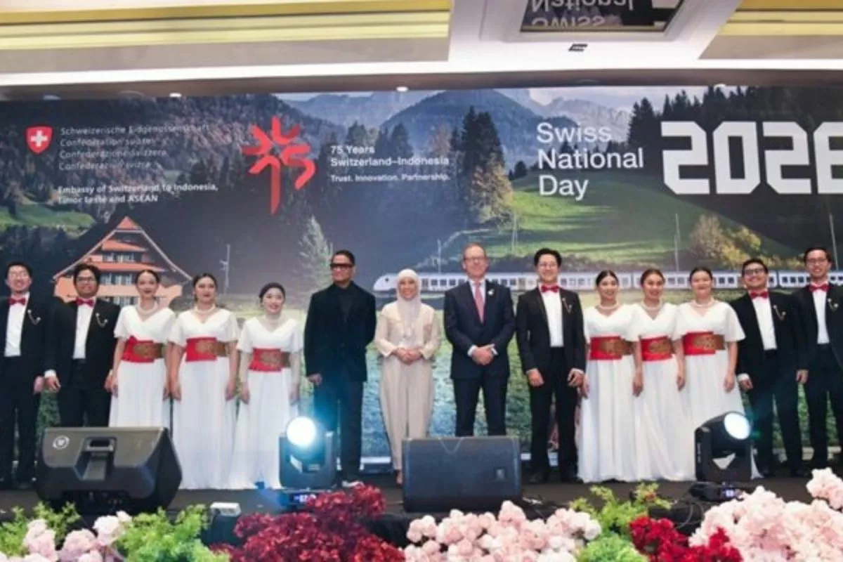 Indonesia Berkomitmen Perkuat Kerja Sama Sektor Digital dengan Swiss