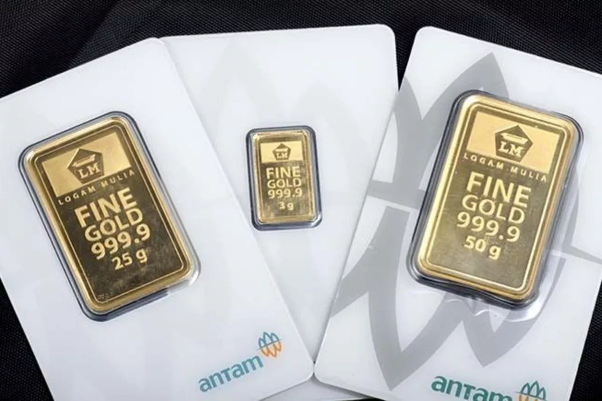 Emas Antam Hari Ini Rp2.641.000 per Gram, Rekor Tertinggi Masih Rp3.168.000