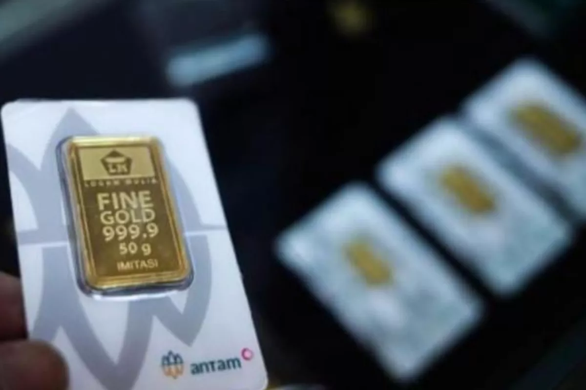 Harga Emas Antam Meroket Jadi Rp2,770 Juta per Gram