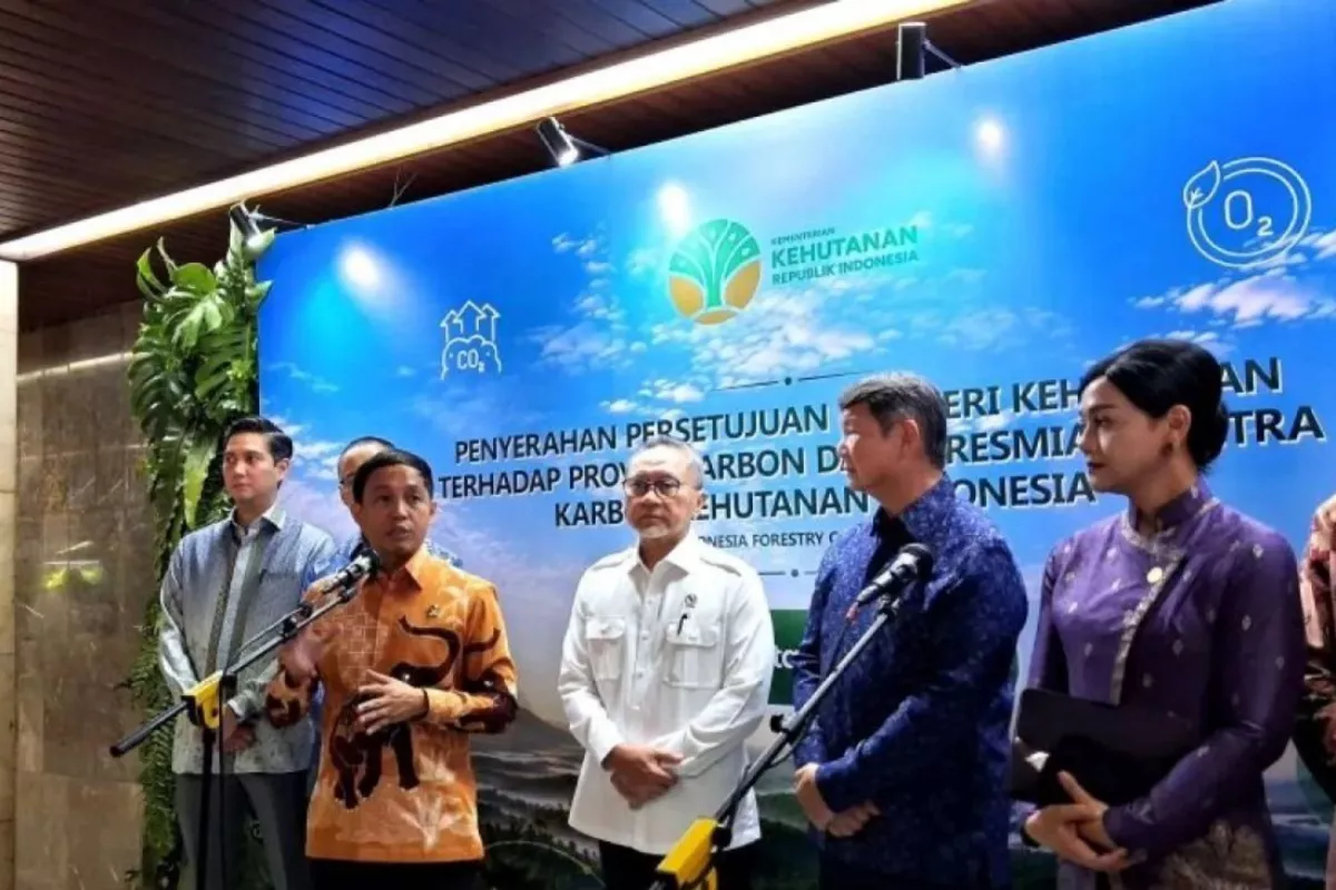 Kemenhut Optimistis Ekonomi Karbon Hasilkan Rp5 Triliun
