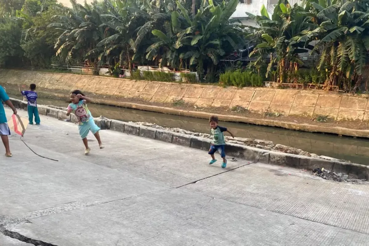 Dinas SDA DKI Jelaskan Penyebab Amblesnya Jalan Cinta Pulo Gadung