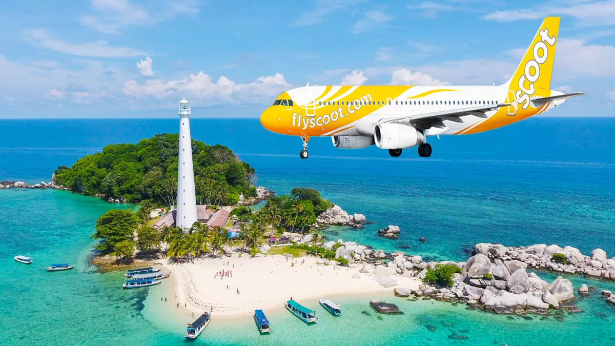 Belitung Perkuat Promosi Penerbangan Scoot Rute Singapura ke Tanjungpandan pada 16 April 2026