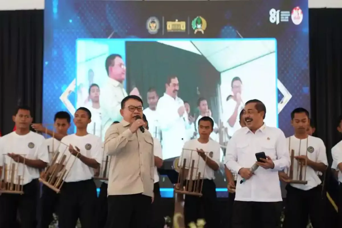 Sambut Hari Anak, Menteri Imipas dan Kepala KSP Sapa Anak Binaan