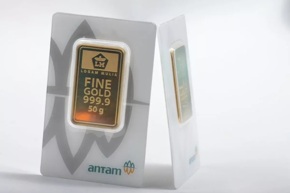 Harga Emas Antam Hari Ini Stagnan di Level Rp 2.668.000 Per Gram