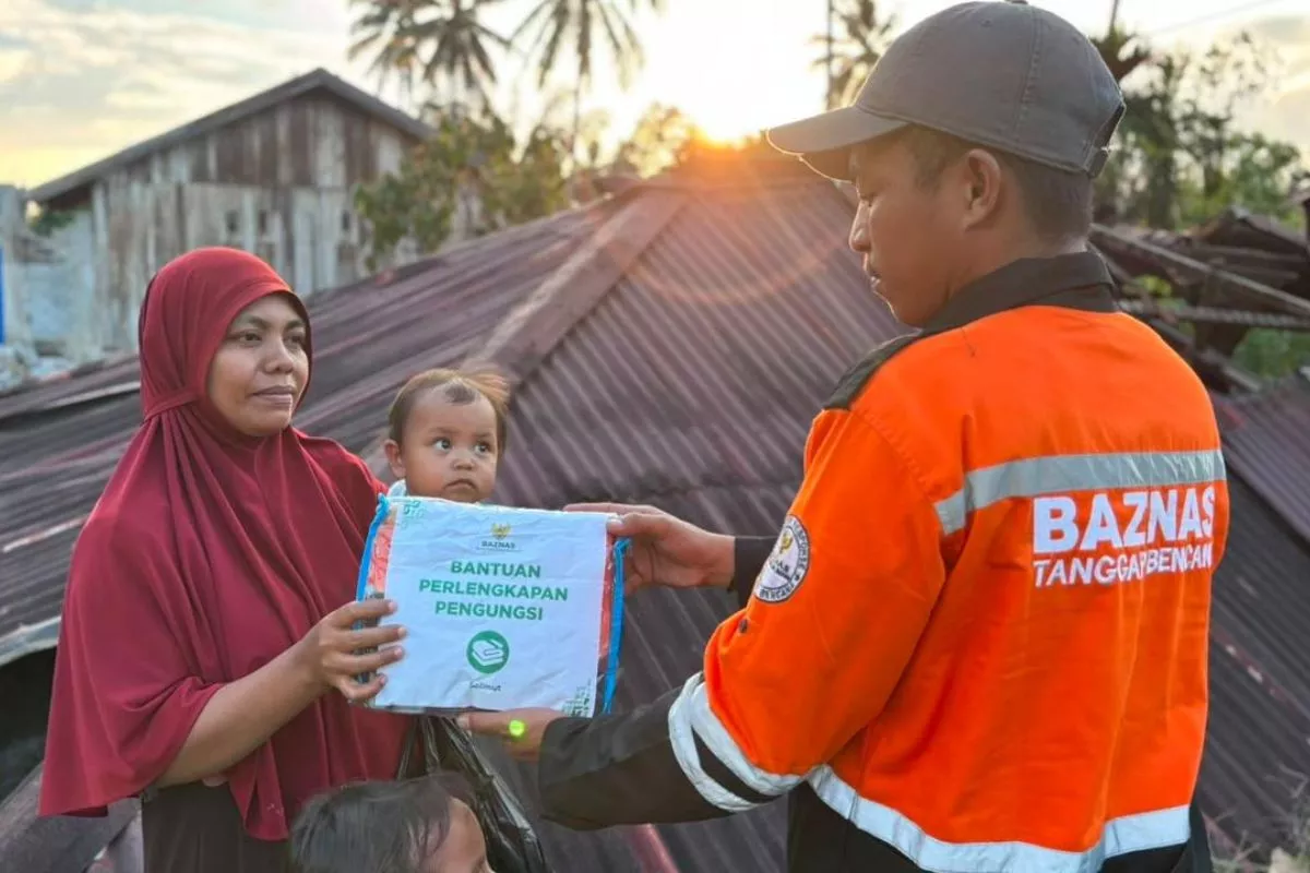 Bantu Penyintas Gempa Sulteng, Baznas Salurkan Paket Higienis