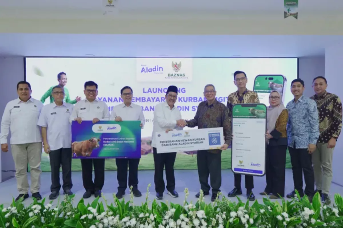 Bank Aladin Syariah dan BAZNAS Rilis Layanan Kurban Digital Praktis