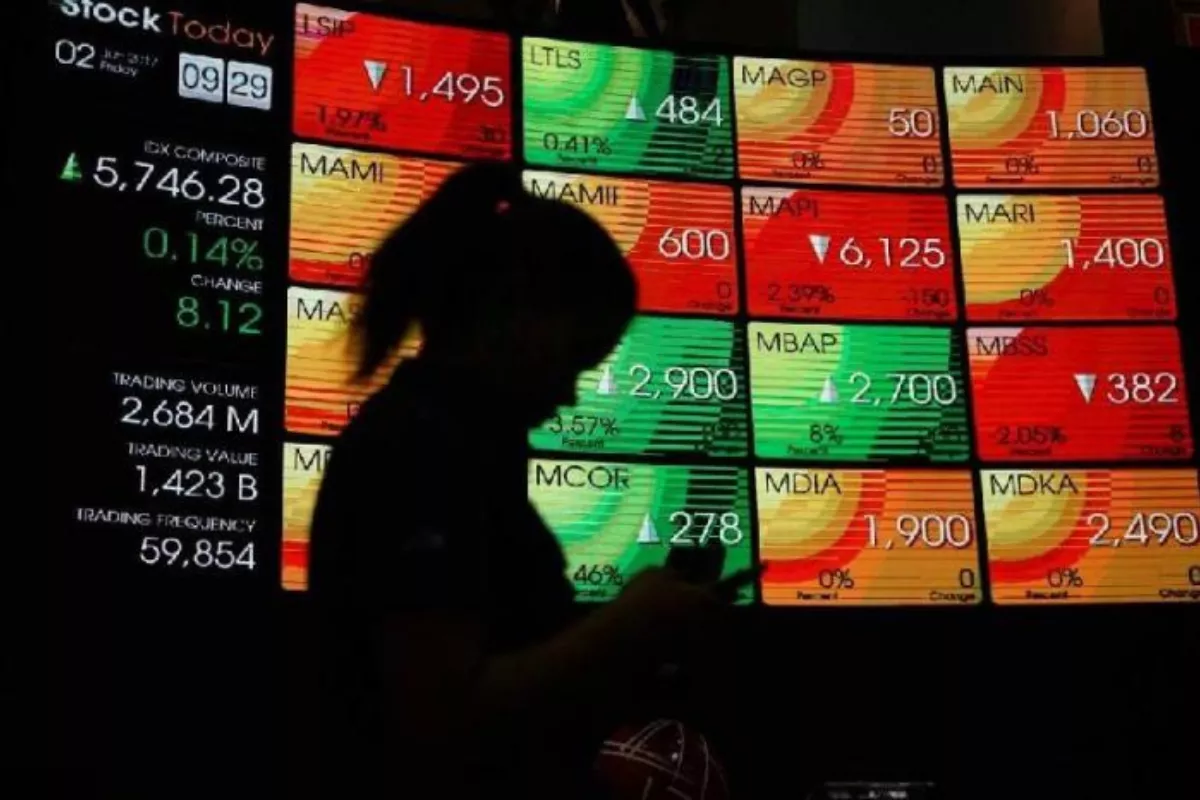 Daftar 10 Saham Top Gainers Sepekan saat IHSG Menguat hingga Level 6.636