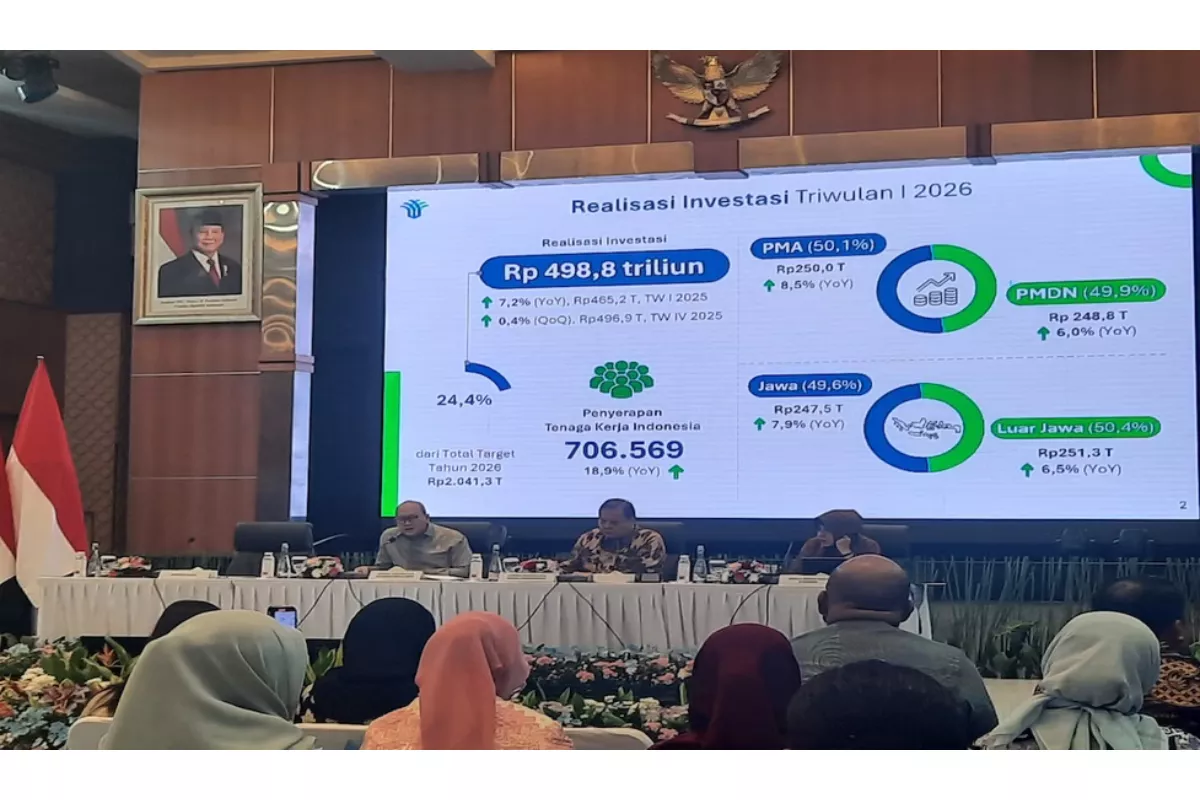 Pemerintah Optimis Target Investasi 2026 Fokus Hilirisasi Tercapai