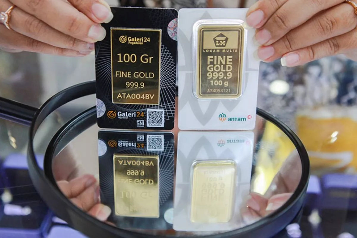 Daftar Harga Emas Antam, UBS, dan Galeri 24 di Pegadaian Hari Ini