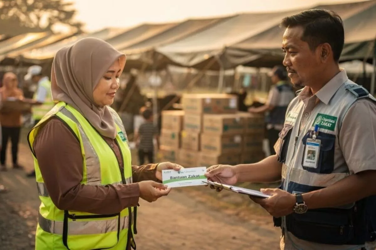 Baznas Salurkan Bantuan Darurat untuk Korban Kebakaran Sukabumi