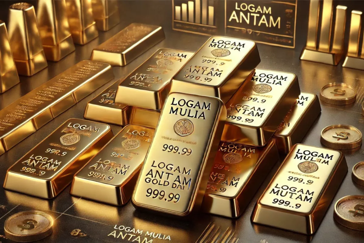 Logam Mulia Antam UBS dan Galeri24 Kompak Naik per 22 Mei 2026