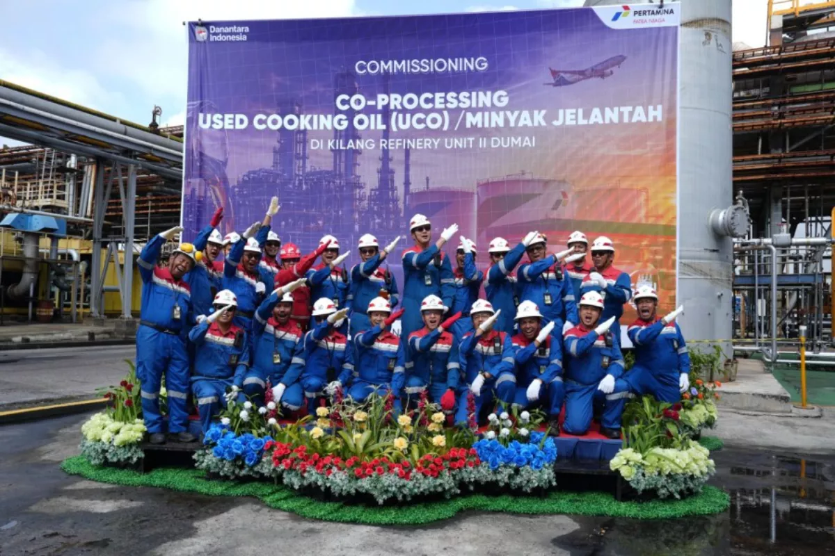 Kilang Pertamina Dumai Siapkan Fasilitas Co-processing Minyak Jelantah