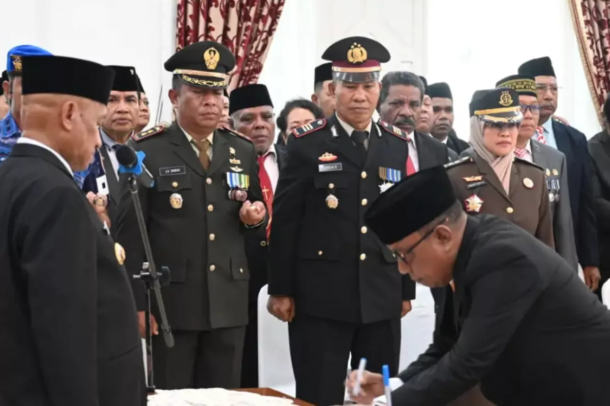 Pemkab Biak Numfor Sampaikan Apresiasi Kepada BI Atas Pengendalian Inflasi