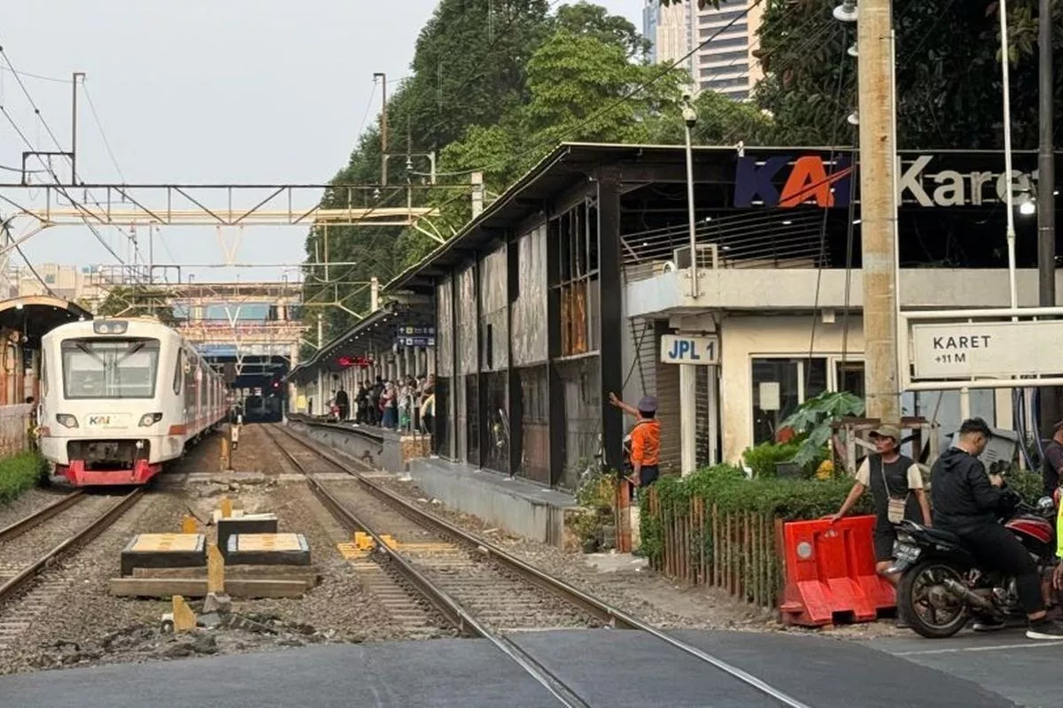 Stasiun Karet Ditutup, Penumpang KRL Dialihkan ke BNI City