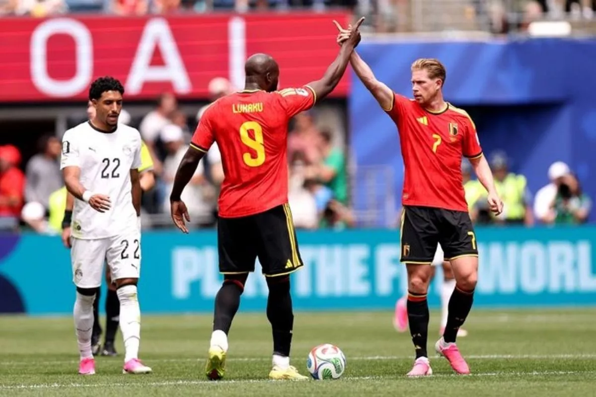 Belgia Imbangi Mesir 1-1 di Laga Perdana Grup G Piala Dunia 2026