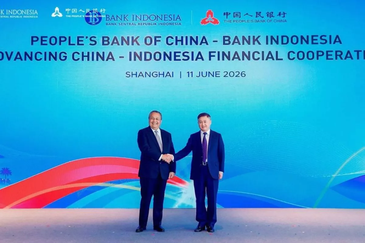 BI dan Bank Sentral China Sepakati 6 Poin Kerja Sama Keuangan