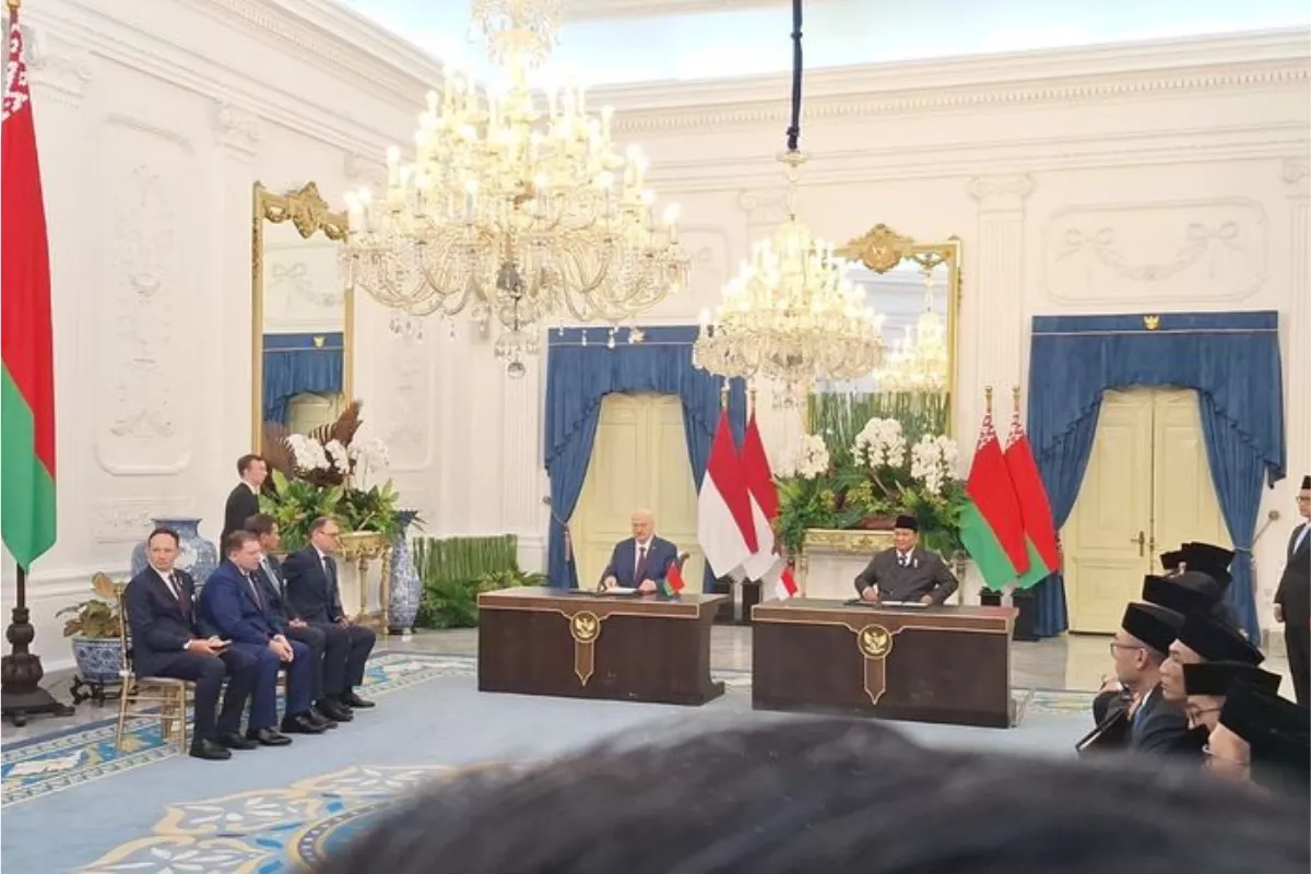 Presiden Belarus ke Indonesia, Prabowo: Pererat Hubungan Sahabat