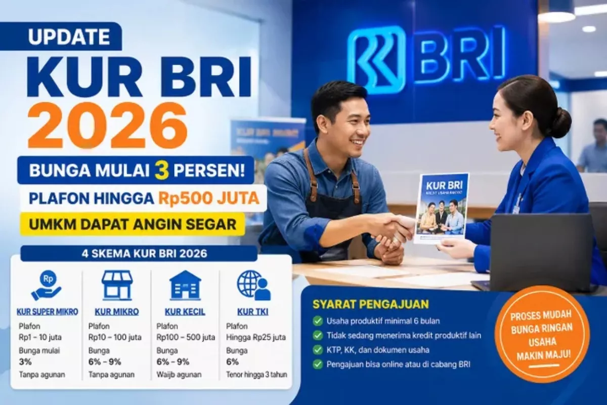 Simulasi KUR BRI Rp50 Juta Juli 2026, Solusi Modal UMKM