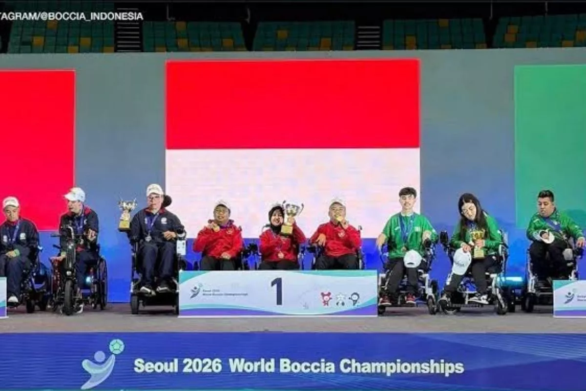 Timnas Boccia Indonesia Sukses Juara World Boccia Championship 2026