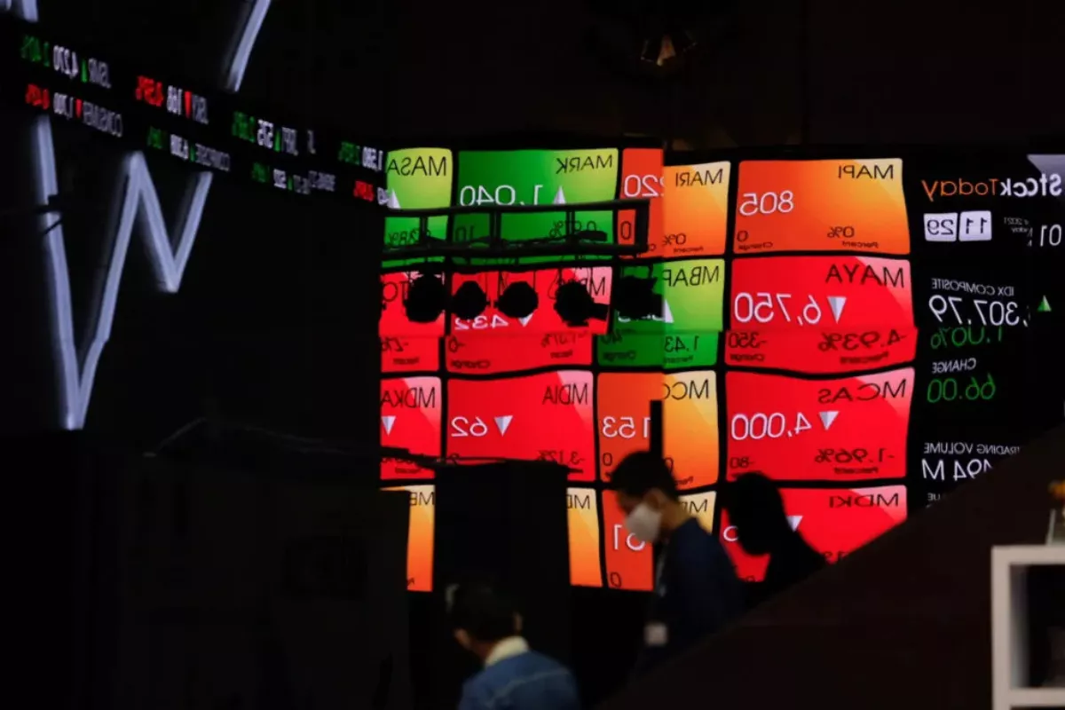 IHSG Melemah 0,87 persen ke Level 6.309,90 pada Sesi I