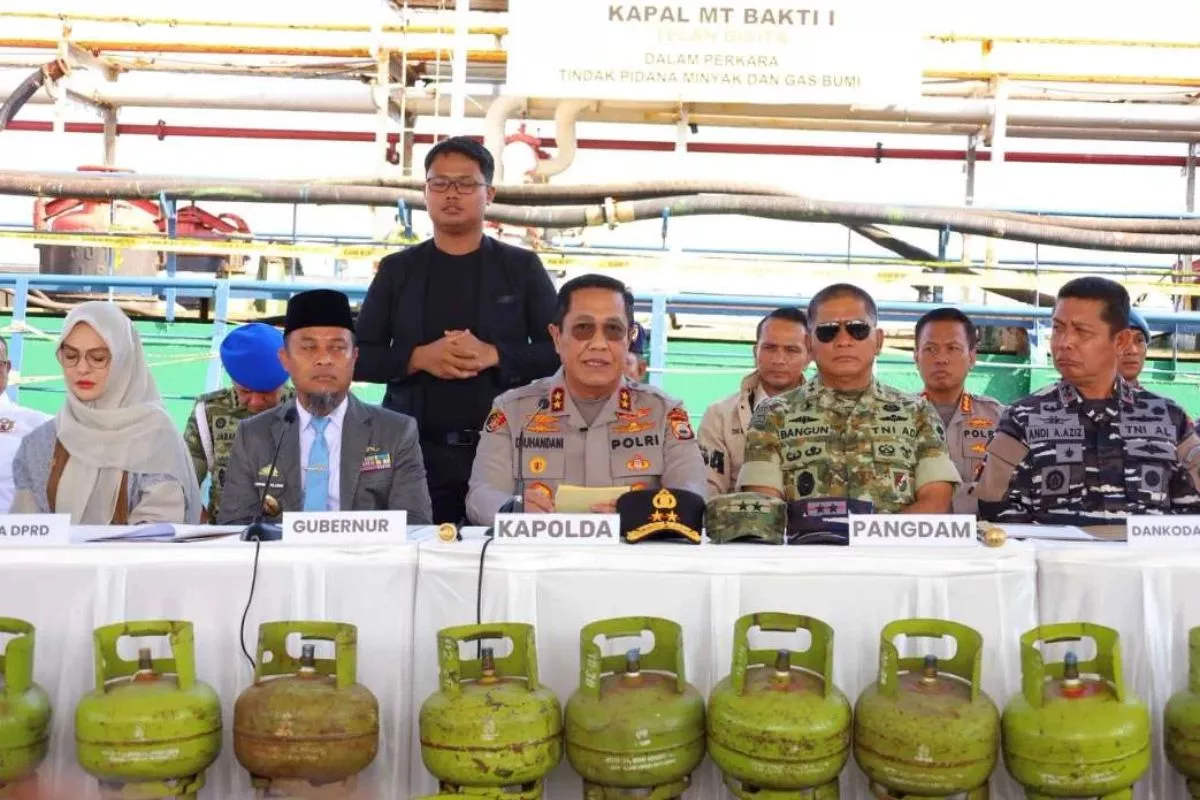 Tindak Kejahatan Migas di Sulsel, 45 Tersangka Diamankan Polisi