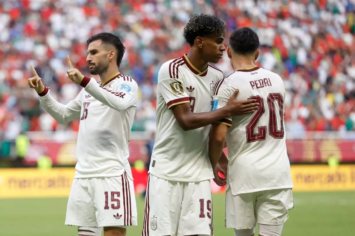 Spanyol Unggul 1-0 Atas Uruguay di Babak Pertama Piala Dunia 2026